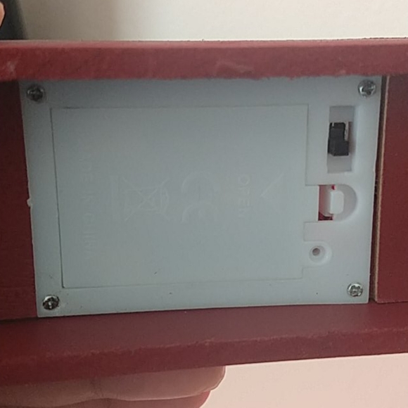 LED Santa Sign With Base - Picture 5 of 5